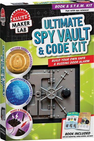 Klutz Lab: Ultimate Spy Vault & Code Kit - COLLECTIF