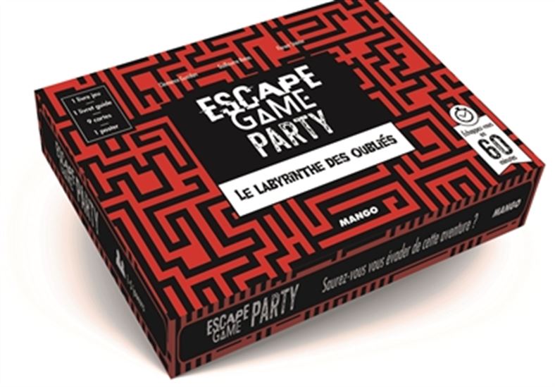 Escape game party : le labyrinthe des oubliés Cof. N. éd. - COLLECTIF