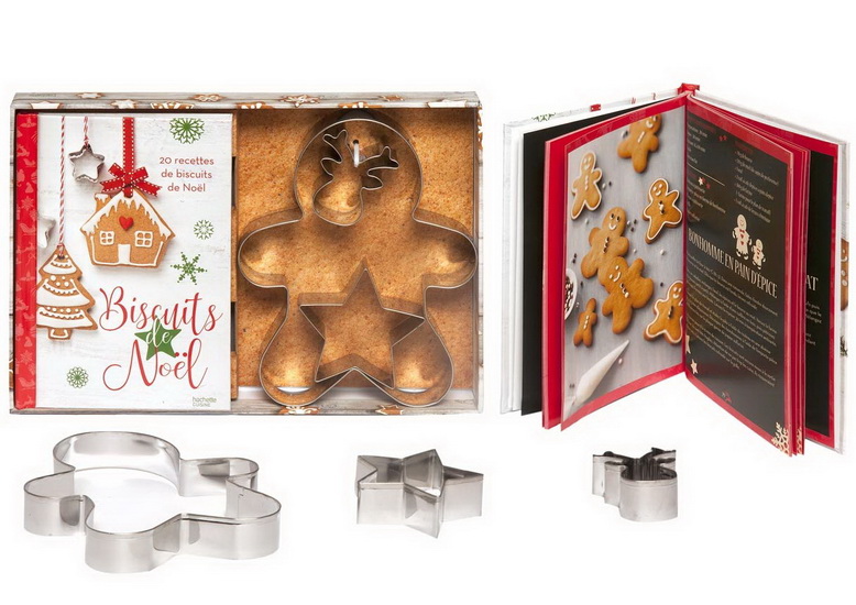 Biscuits de Noël : 20 recettes craquantes pour les fêtes Cof. N. éd. - EVA HARLÉ