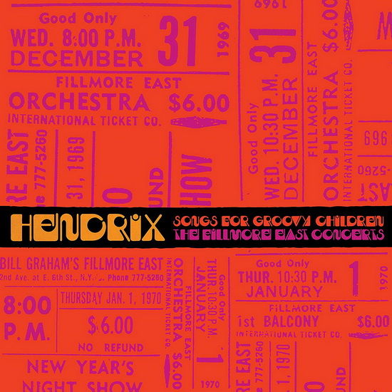 Songs For Groovy Children: The Fillmore East Concerts (8Vinyl) - JIMI HENDRIX