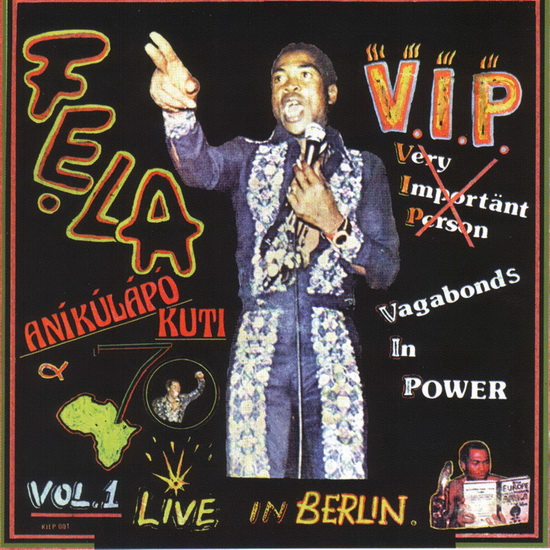 V.I.P. (Vinyl) - FELA KUTI