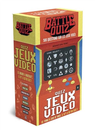 Battle quiz : quiz jeux vidéo : 500 questions sur les jeux vidéo Cof. - SÉBASTIEN MIRC