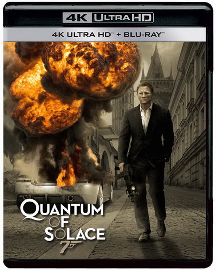 James Bond 007: Quantum of Solace (4K+Blu-Ray) - FORSTER MARC