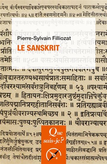 Le Sanskrit 4e éd. - PIERRE-SYLVAIN FILLIOZAT