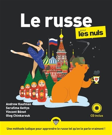 Le Russe pour les nuls + CD N. éd. - COLLECTIF