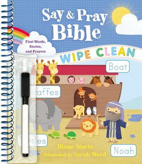 Say and   Pray Bible Wipe Clean - DIANE M STORTZ