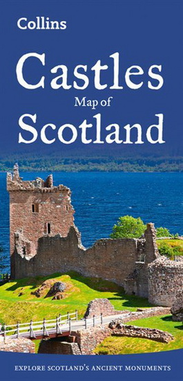 Castles Map of Scotland - COLLECTIF