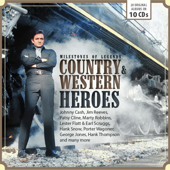 Milestones of Legends: Country & Western Heroes (10CD) - COMIPILATION COUNTRY