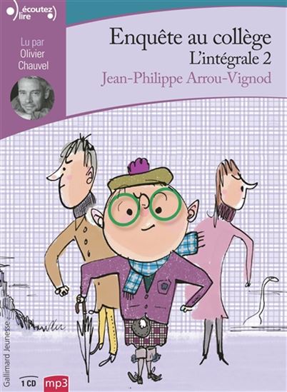 Enquête au collège : l&#39;intégrale #02 (2 CD MP3 : 6 h) - JEAN-PHILIPPE ARROU-VIGNOD