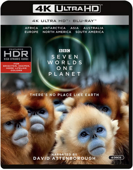Seven Worlds, One Planet (4K+Blu-Ray)