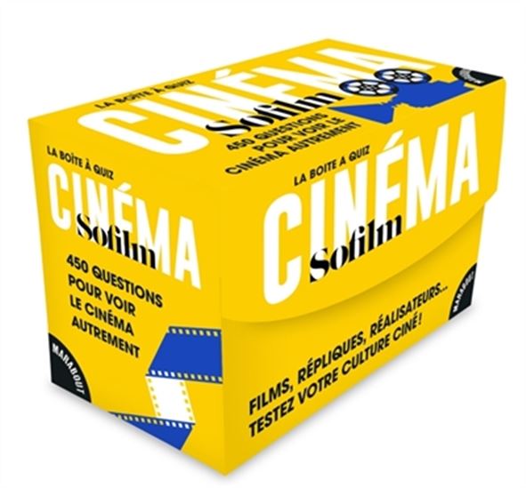 La Boîte à quiz cinéma : 500 questions pour voir le cinéma autrement Cof. - COLLECTIF