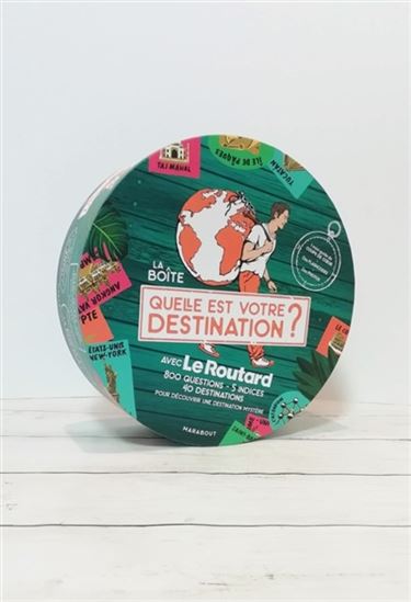 Quelle est votre destination ? : avec Le routard : la boîte Cof. - PHILIPPE GLOAGUEN - FABRICE PINEL