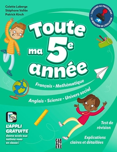 Toute ma 5e année N. éd. - COLETTE LABERGE & AL