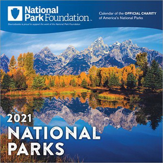 2021 National Park Foundation Wall Calendar - COLLECTIF
