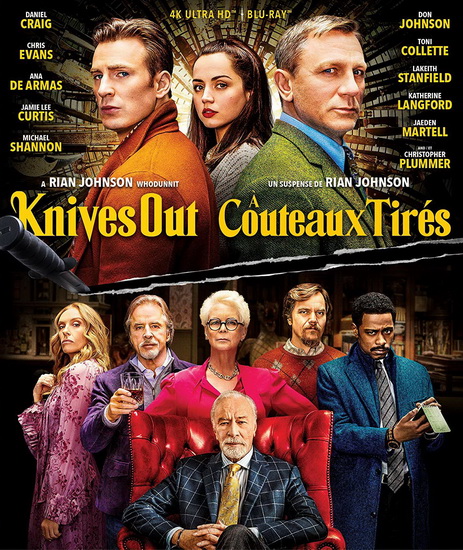 Knives Out (À couteaux tirés) (4K+Blu-Ray) - RIAN JOHNSON