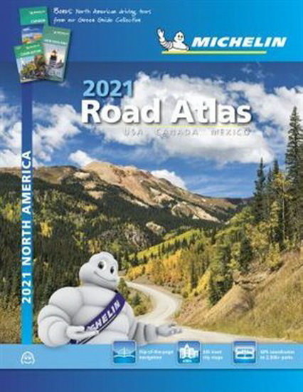 Michelin North America Road Atlas 2021: USA CANADA MEXICO - COLLECTIF