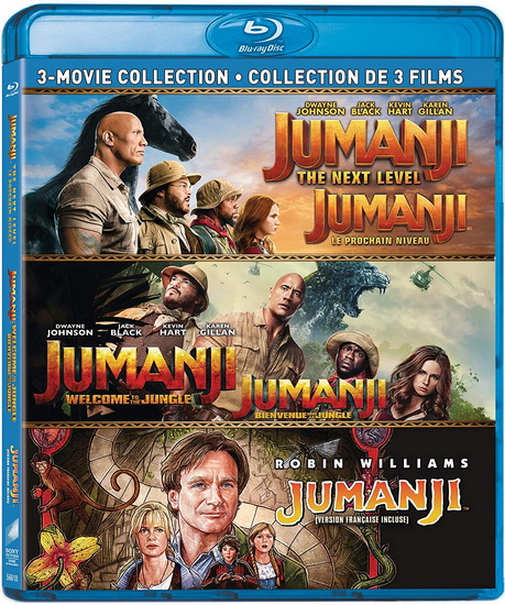 Jumanji: The Next Level + Jumanji: Welcome To The Jungle + Jumanji 1995 (Special Edition) - DIVERS