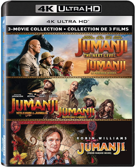 Jumanji: The Next Level + Jumanji: Welcome To The Jungle + Jumanji 1995 (Special Edition) (4K) - DIVERS