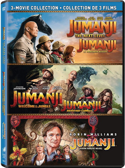 Jumanji: The Next Level / Jumanji: Welcome To The Jungle / Jumanji 1995 (Special Edition) - DIVERS