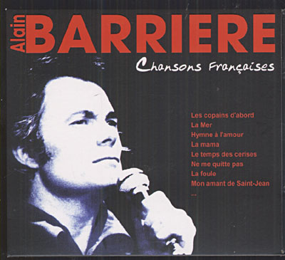 Chansons francaises - ALAIN BARRIÈRE