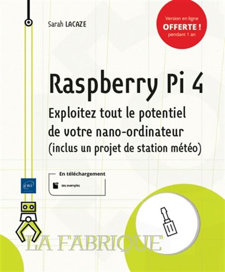 Raspberry Pi 4 : exploitez tout le potentiel de votre nano-ordinateur (inclus un projet de station météo) - FRANÇOIS MOCQ