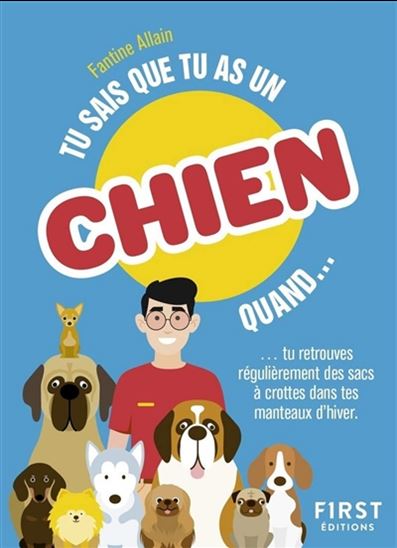 Tu sais que tu as un chien quand... : tu retrouves régulièrement des sacs à crottes dans tes manteaux d&#39;hiver - FANTINE ALLAIN