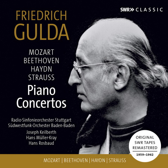 Friedrich Gulda: Piano Concertos by Mozart, Beethoven, Haydn, & Strauss (3CD) - COMPILATION PIANO