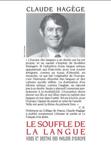 Le Souffle de la langue - CLAUDE HAGEGE