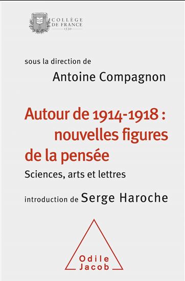 Autour de 1914-1918 : nouvelles figures de la pensée : sciences, arts et lettres - ANTOINE COMPAGNON