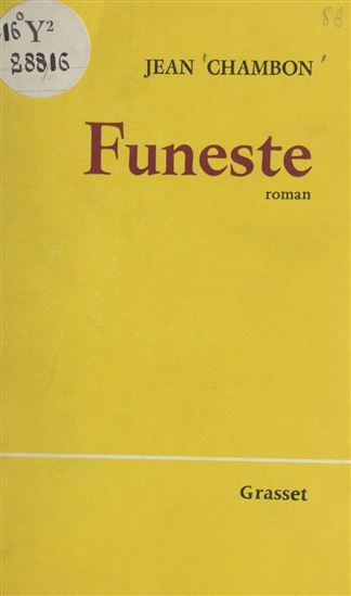 Funeste - JEAN CHAMBON