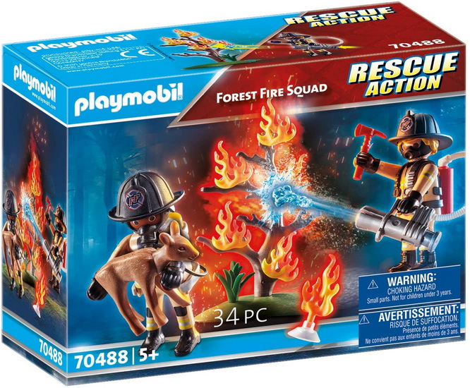 Escouade de feu de forêt