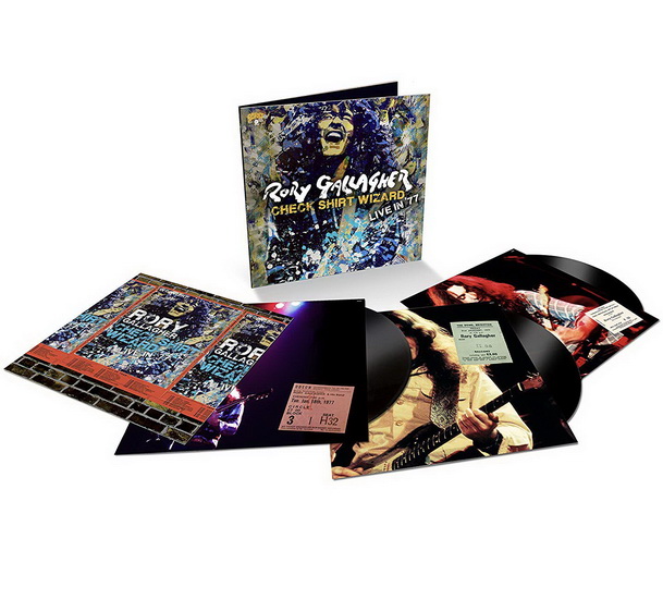 Check Shirt Wizard Live in 77 (3Vinyl) - RORY GALLAGHER