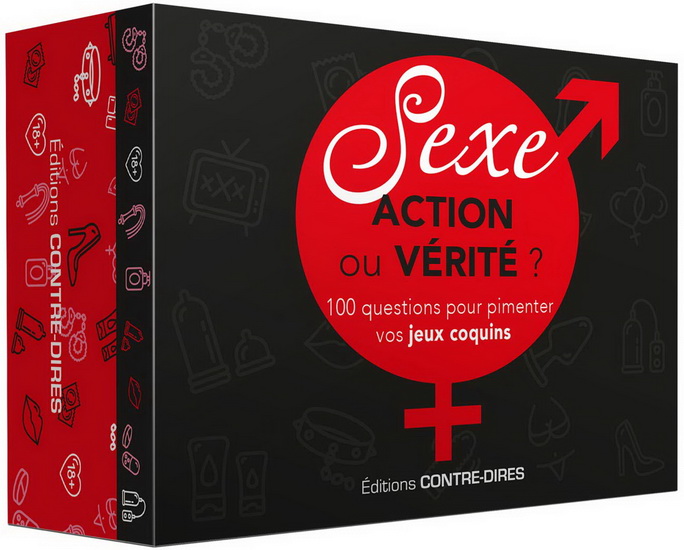Sexe : action ou vérité ? : 100 questions pour pimenter vos jeux coquins Cof. N. éd. - ALEXIA LAURELY