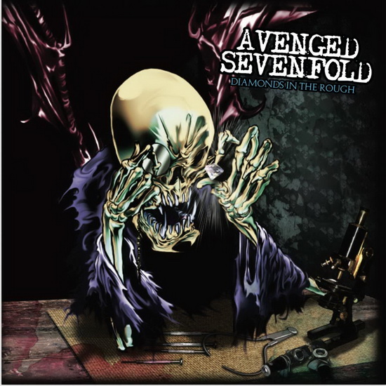 Diamonds In The Rough - Ltd. Edition (2 Vinyles clairs) - AVENGED SEVENFOLD