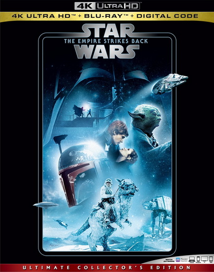 Star Wars: The Empire Strikes Back (4K+Blu-Ray) - KERSHNER IRVIN
