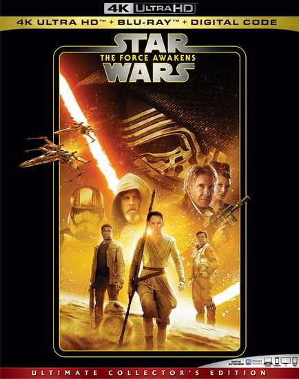 Star Wars: The Force Awakens (4K+Blu-Ray) - ABRAMS JJ