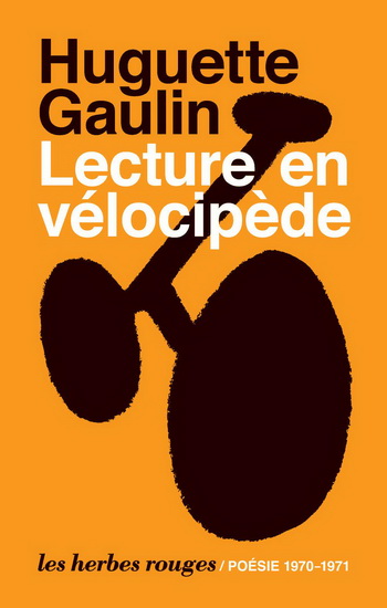 Lecture en vélocipède N. éd. - HUGUETTE GAULIN