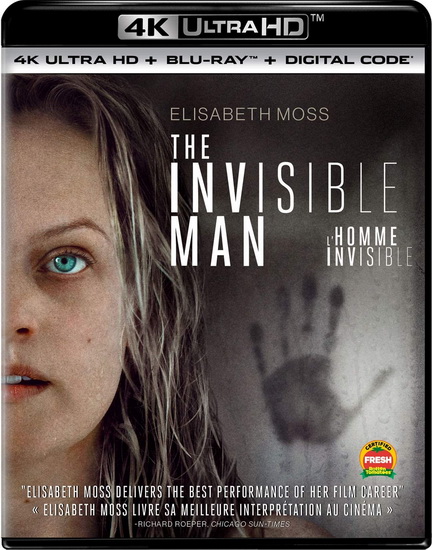 The Invisible Man (L&#39;homme invisible) (4K+Blu-Ray) - LEIGH WHANNELL
