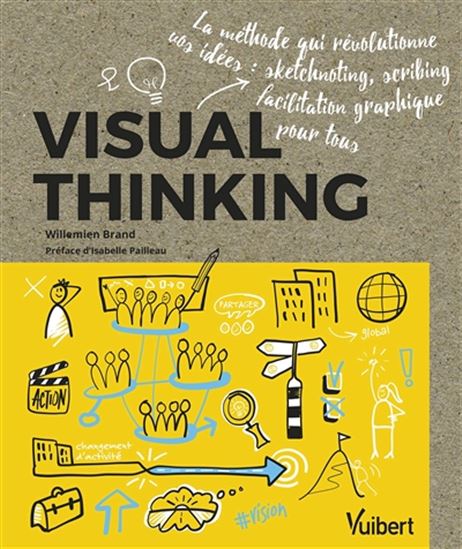 Visual thinking : la méthode qui révolutionne vos idées : sketchnoting, scribing, facilitation graphique pour tous - WILLEMIEN BRAND