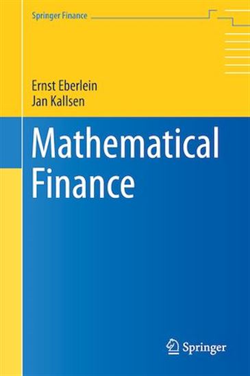 Mathematical Finance - ERNST EBERLEIN - JAN KALLSEN