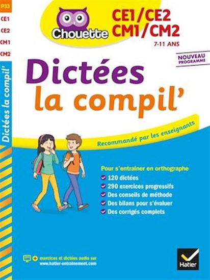 Dictées du CE1 au CM2 - SOPHIE VALLE