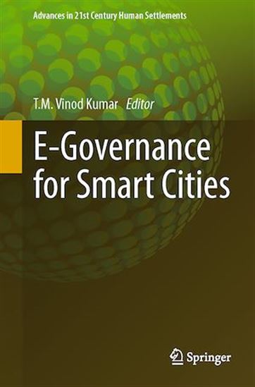 E-Governance for Smart Cities - T. M. VINOD KUMAR