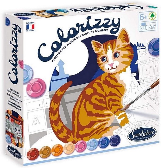 Colorizzy Peinture A Numeros Chats Jeux De Bricolage Jeux Jouets Renaud Bray Com Livres Cadeaux Jeux