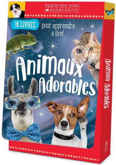 Animaux adorables : boîte à lecture - COLLECTIF