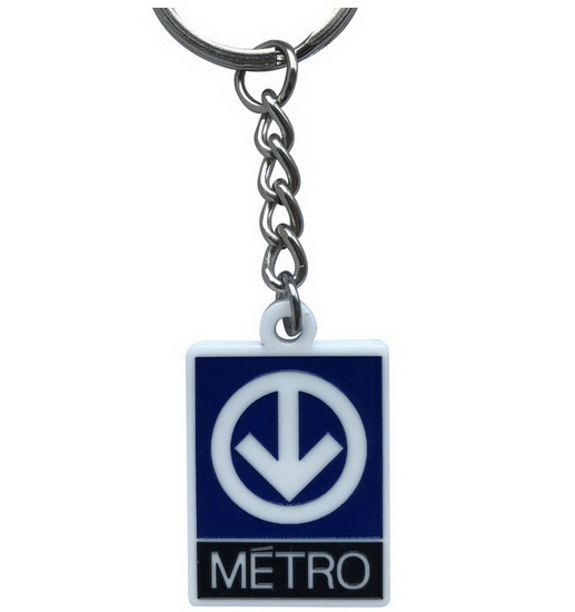 Porte-clés Logo métro