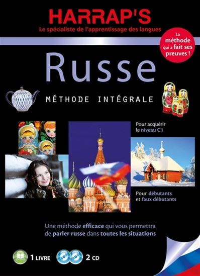 Russe, méthode intégrale : pour débutants et faux débutants, pour acquérir le niveau C1 : 1 livre, 2 CD Cof. - DAPHNE WEST