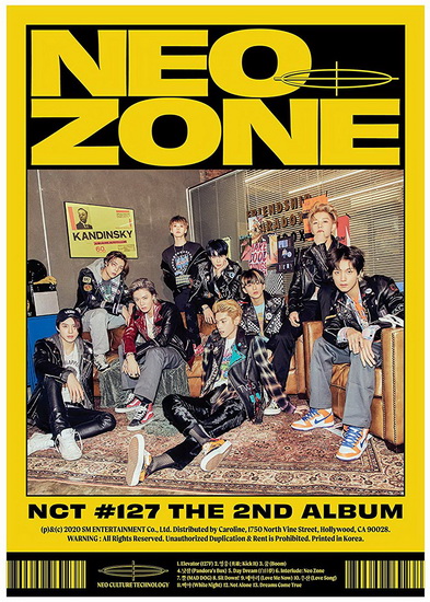 2Nd Album Nct 127 Neo Zone - N Version - NCT 127