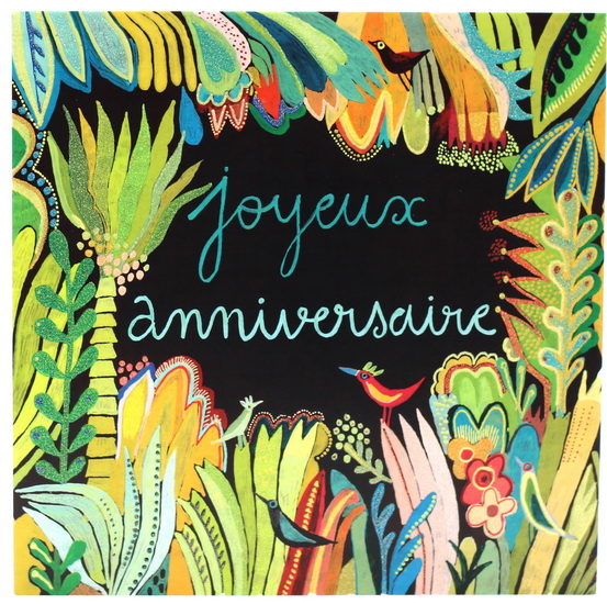 Joyeux anniversaire tropical