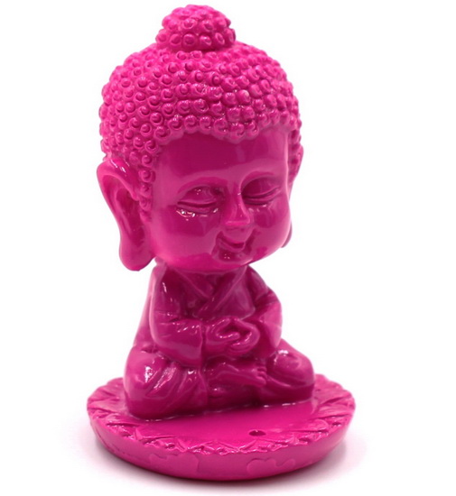 Petit Bouddha rose Amour