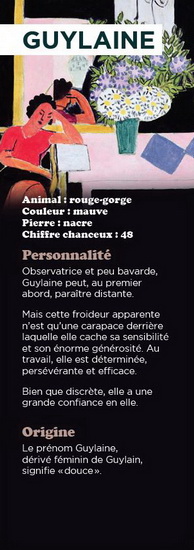 Signet prénom Guylaine